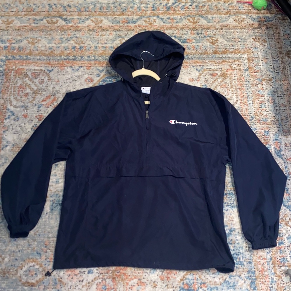 Champion half zip wind breaker